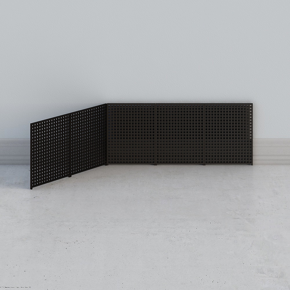 屏风3D模型
