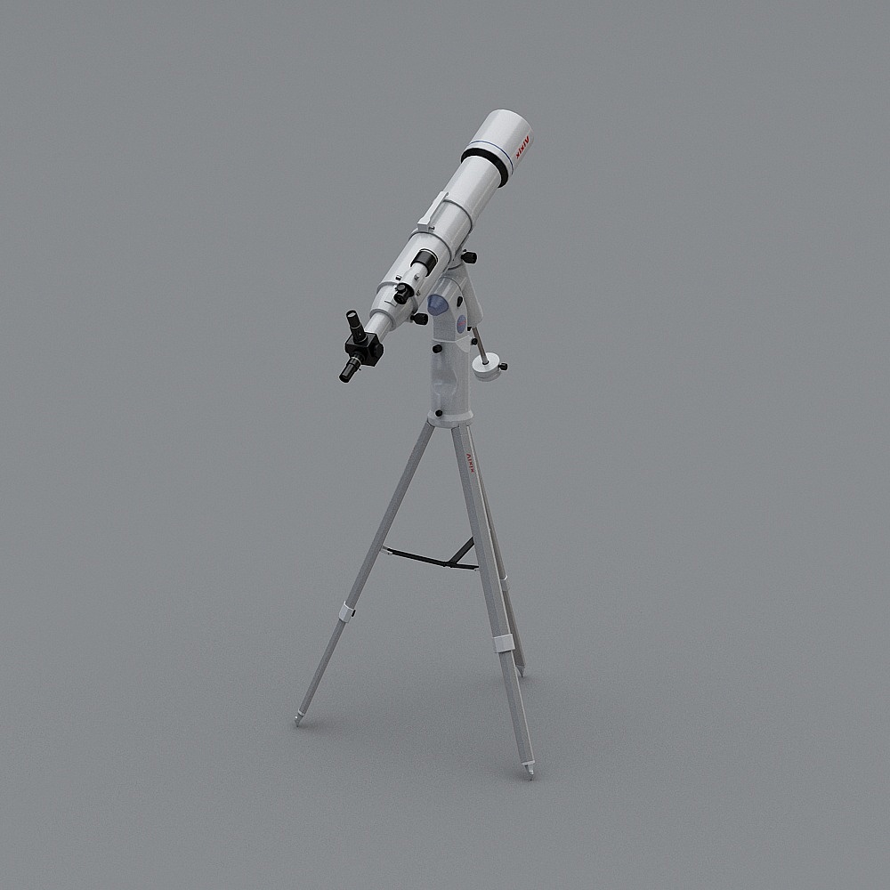 望远镜3D模型