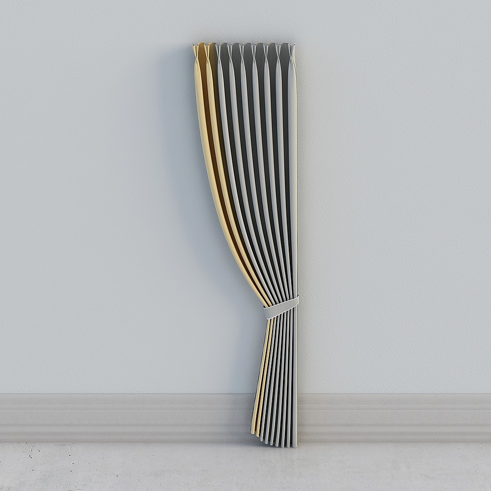 高7-右帘113D模型