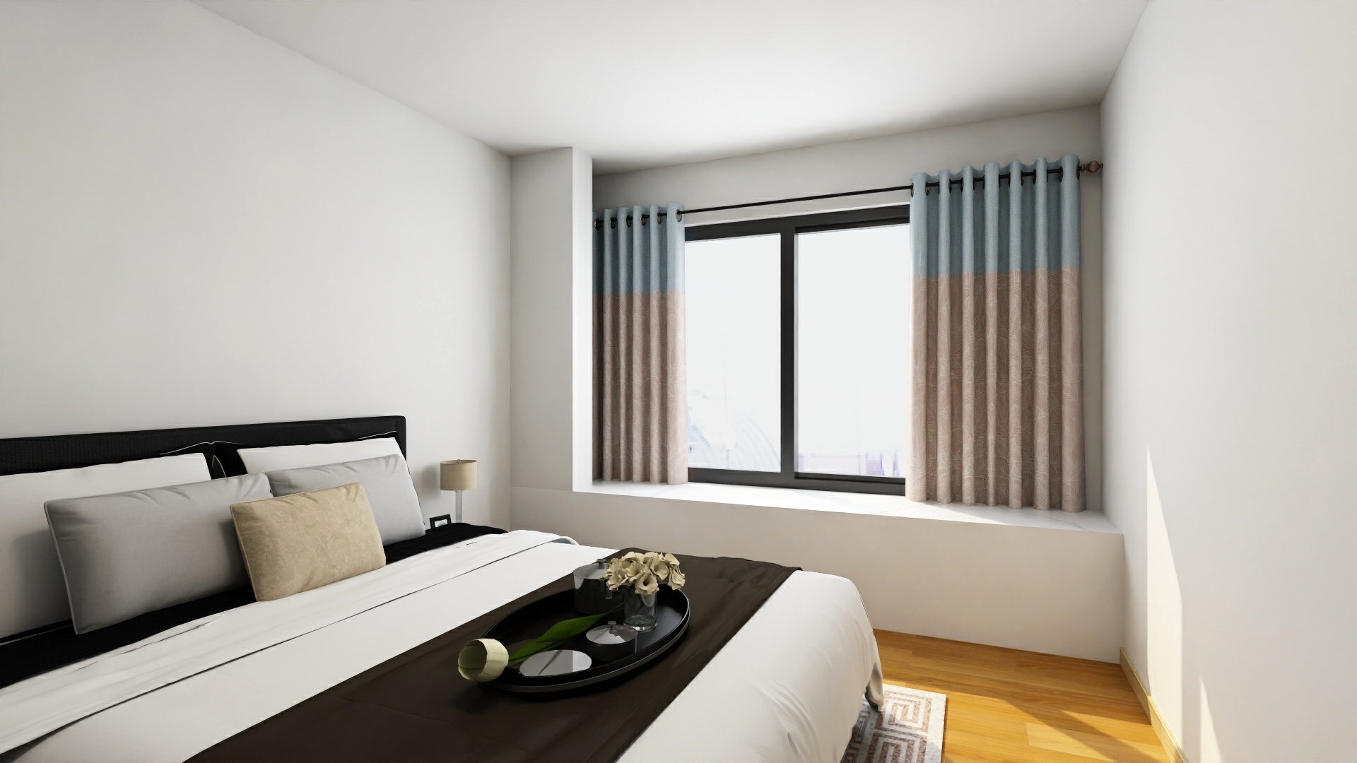 笑看风云1-华莱国际一期140㎡-装修设计方案