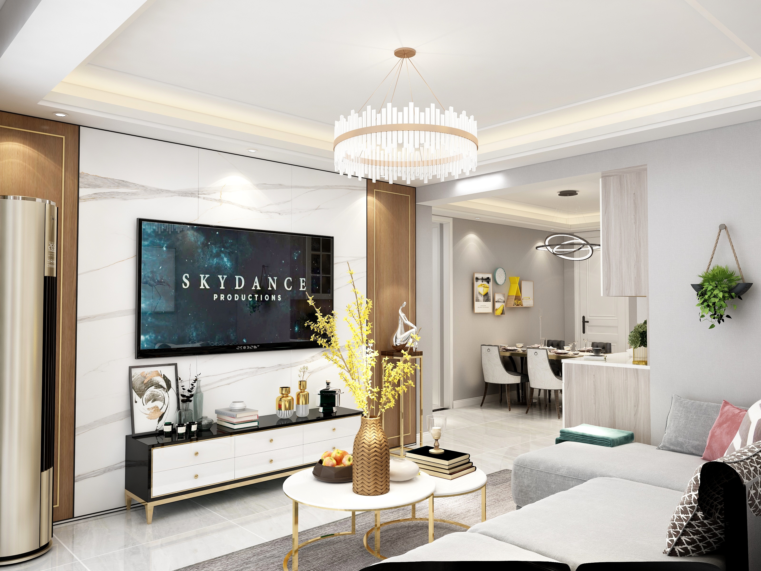 神仙仔-红森熙园602室（现代）-装修设计方案