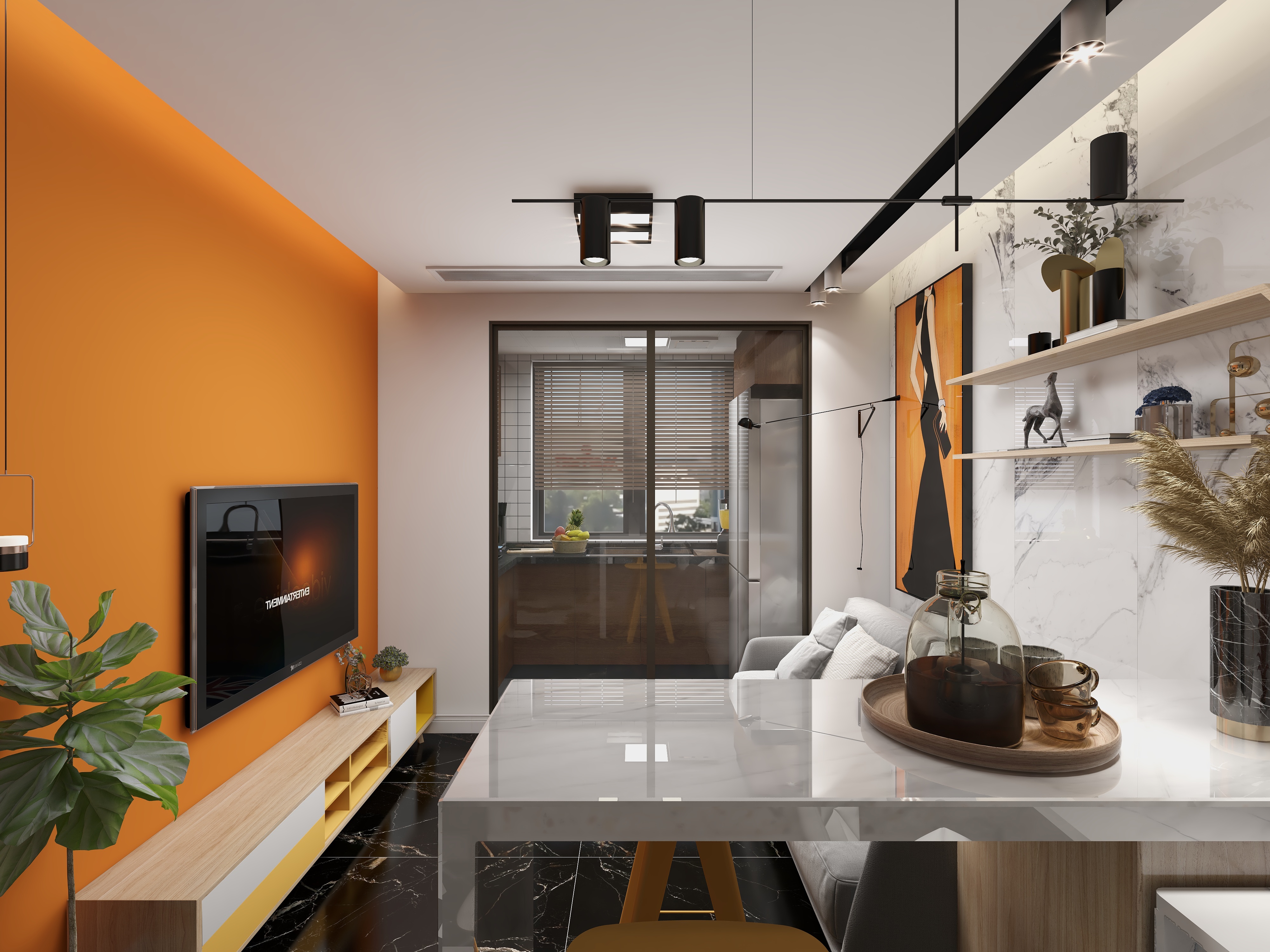 品诺家居-\"自然浓艳\"INS-装修设计方案