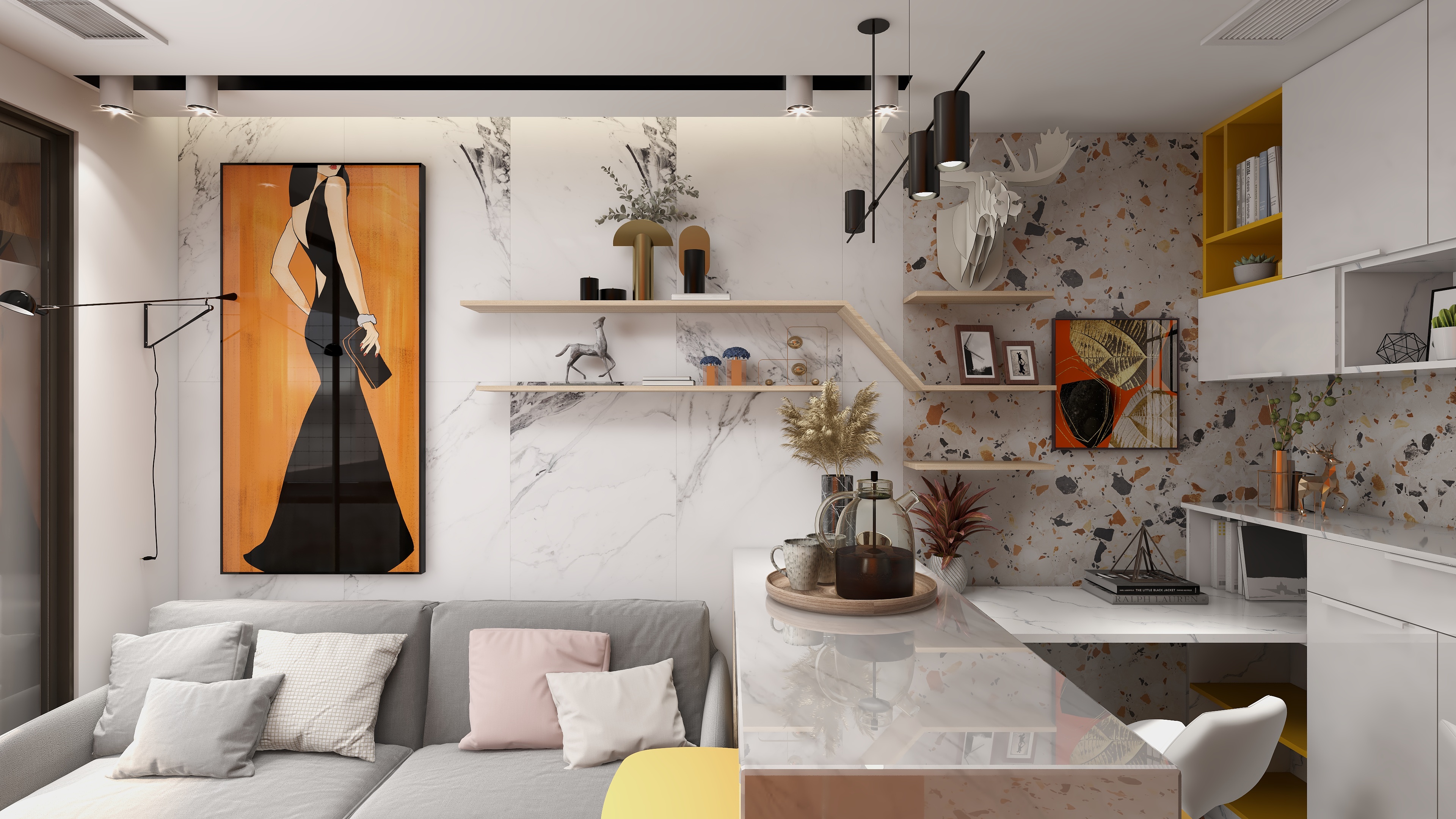 米克MIFiPZ-"自然 浓艳"#三杰盛世城-E系#-装修设计方案