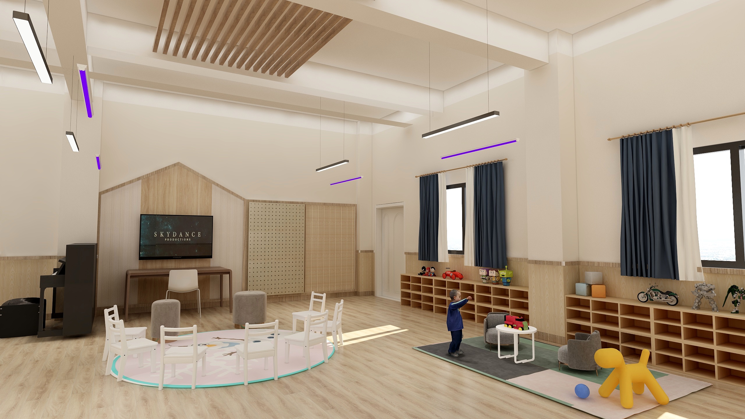 蔡林荷-玉兰教室-装修设计方案