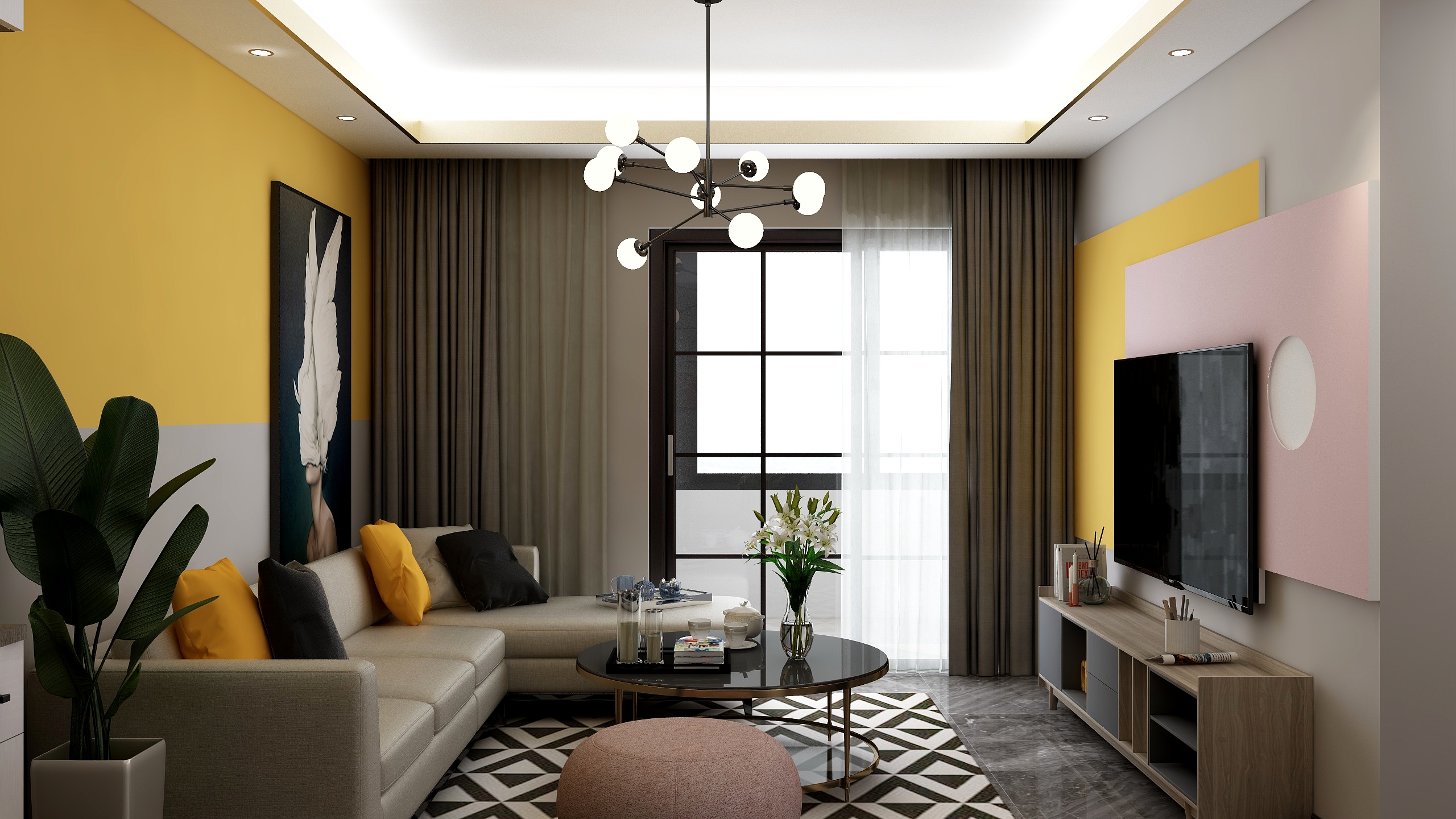 刘恩典-春江明月95户型-装修设计方案