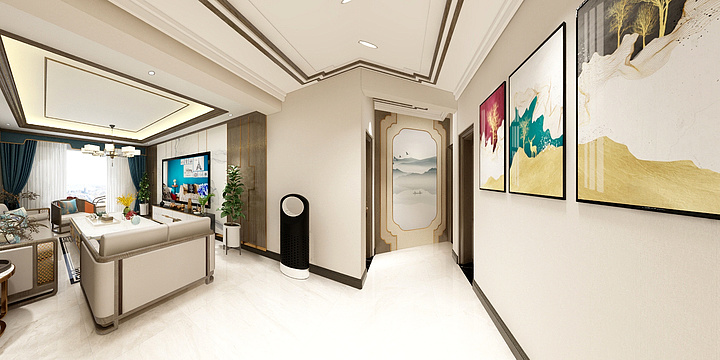 室内设计师欢子-东墅一品10#2-1201-装修设计方案