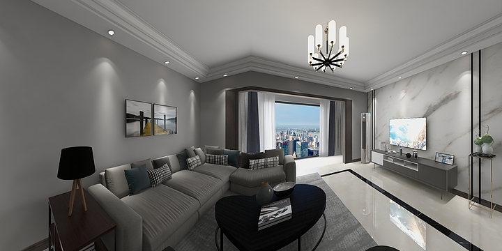 兴旺全屋顶墙高端定制-古山居苑19-19-1-装修设计方案