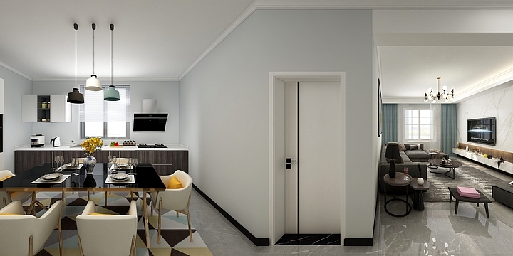 百得胜实木定制馆-河西汇丰-燕平-装修设计方案