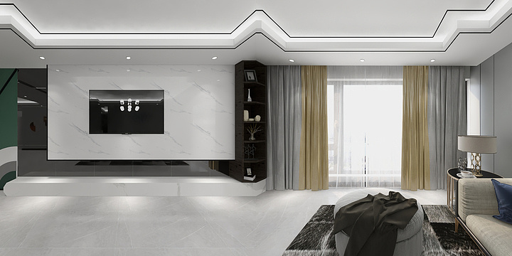 颖宝宝宝-陈美香（龙城花园3期9栋1单元801）-装修设计方案