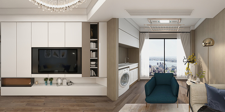 鹊舞朝阳-联丰苑-装修设计方案