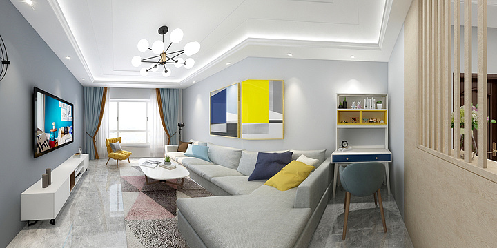 浮双设计-银子湖水都-装修设计方案