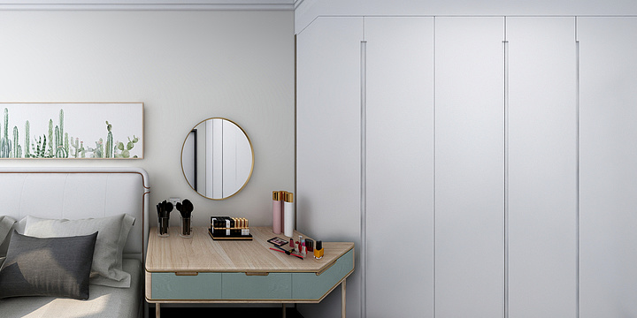 效果图仅供参考不作验收标准-公元新村袭先生-装修设计方案