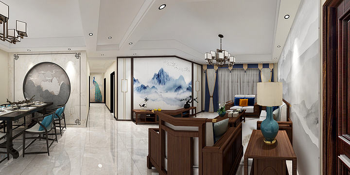 设计师v李景春-东邦海棠湾杨哥-装修设计方案