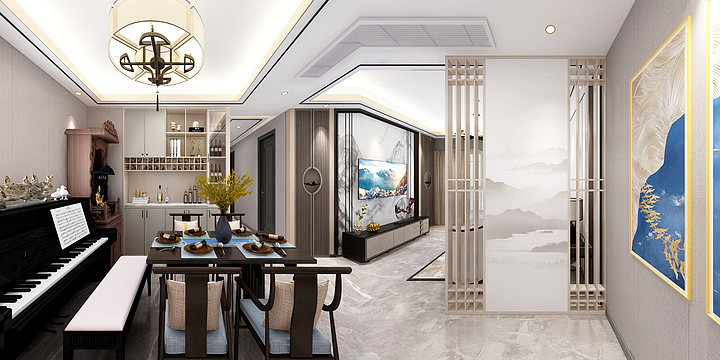 室内全案-天水湖郑总-装修设计方案