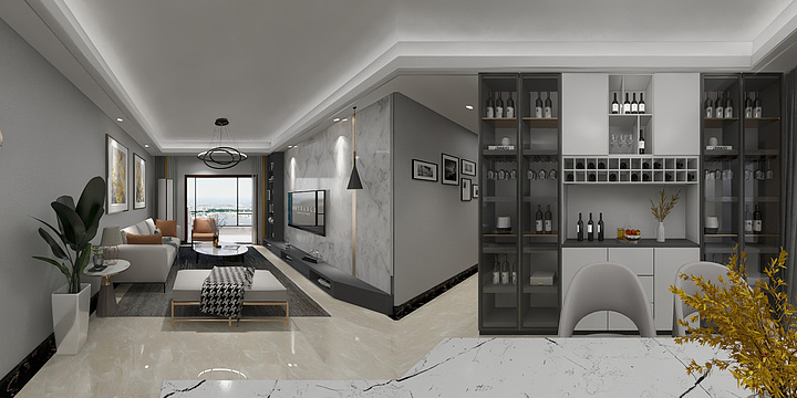 观亚装饰设计-中海万锦北园-装修设计方案