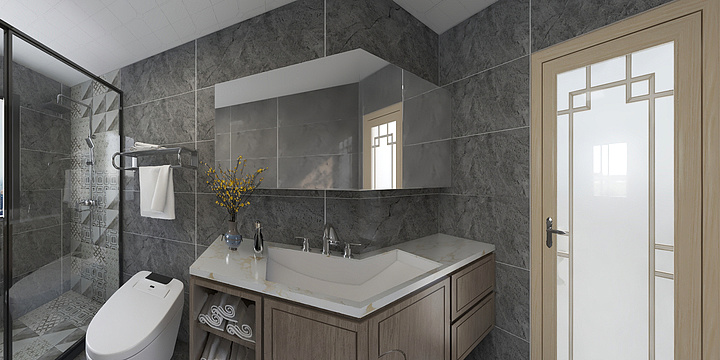 东鹏瓷砖A-花砖-装修设计方案