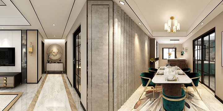 老学长-紫涵越府-装修设计方案