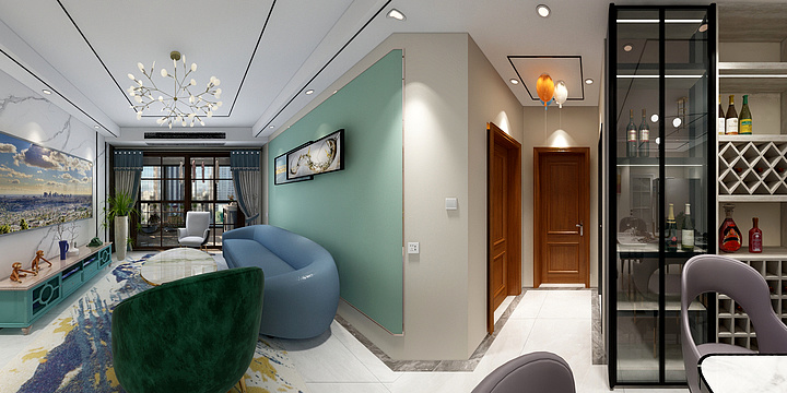 李成-碧桂园仕府公馆10#1单元602室-装修设计方案