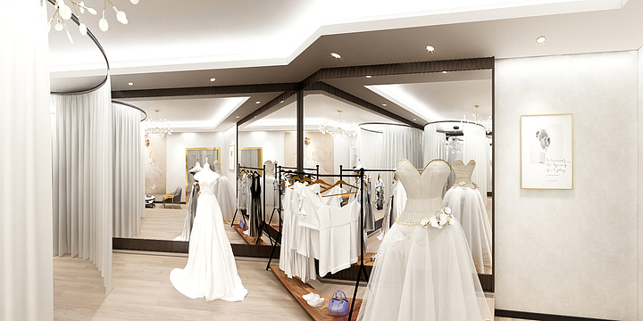 设计常-婚纱店-装修设计方案