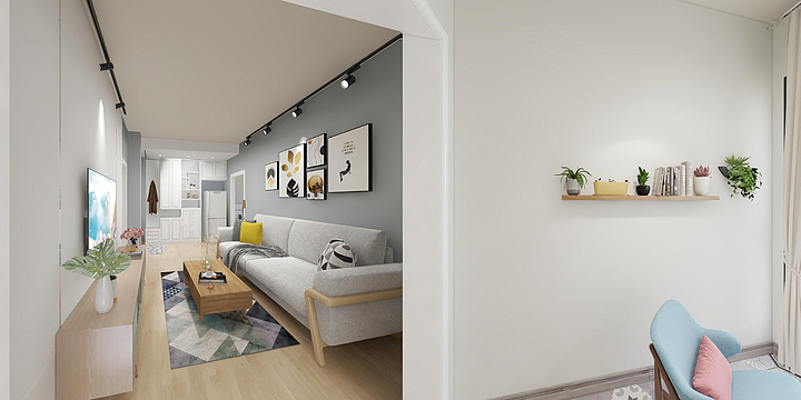 陪钰成长-简约-装修设计方案