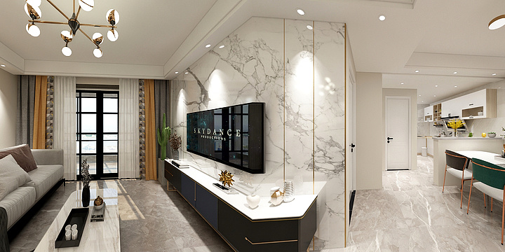 臧毅作品zy-承德公馆20-1602-7.18-装修设计方案