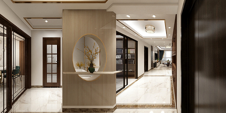 自来卷JZeZ-奥林峰情-装修设计方案