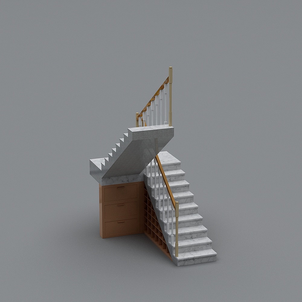 楼梯13D模型