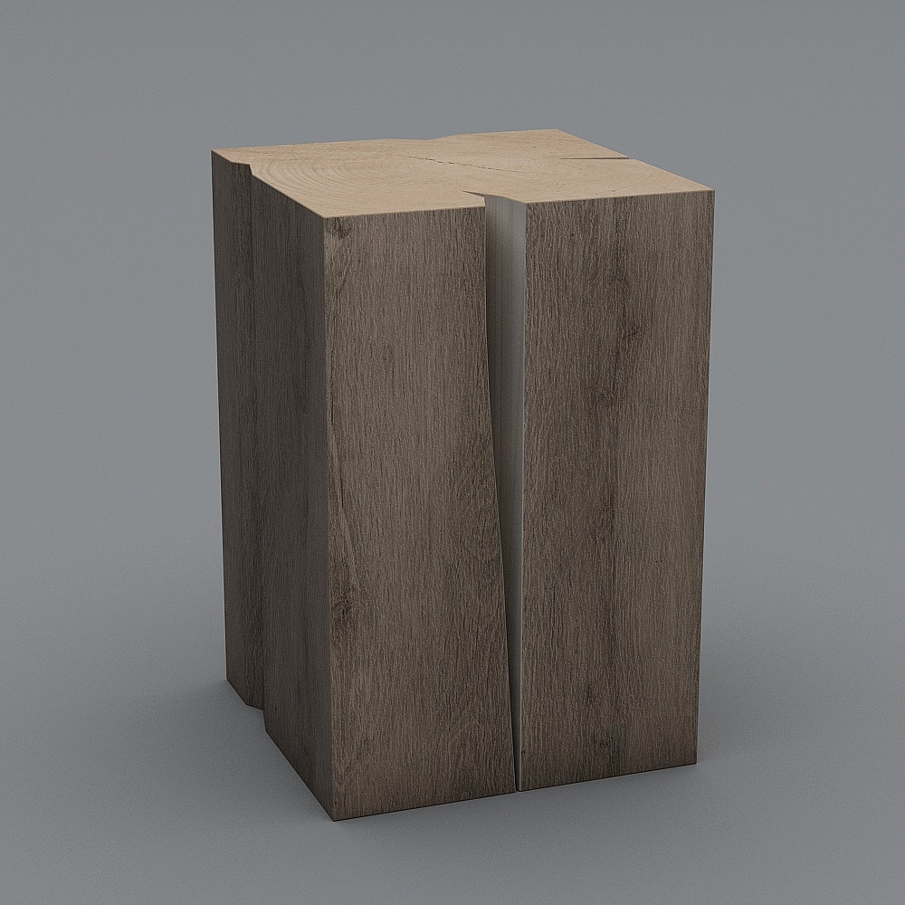木纹凳子1.0-LY