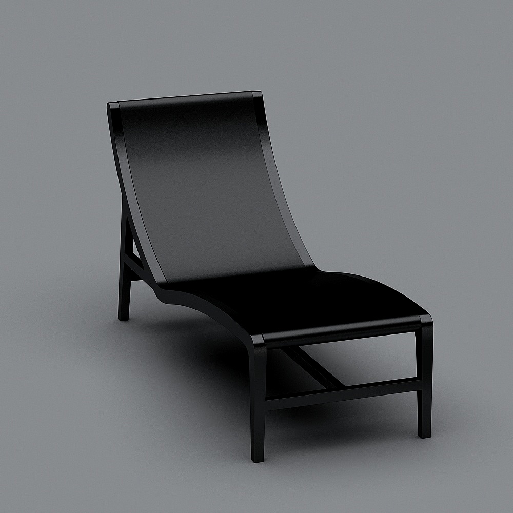 世尚悦系-H5632躺椅3D模型