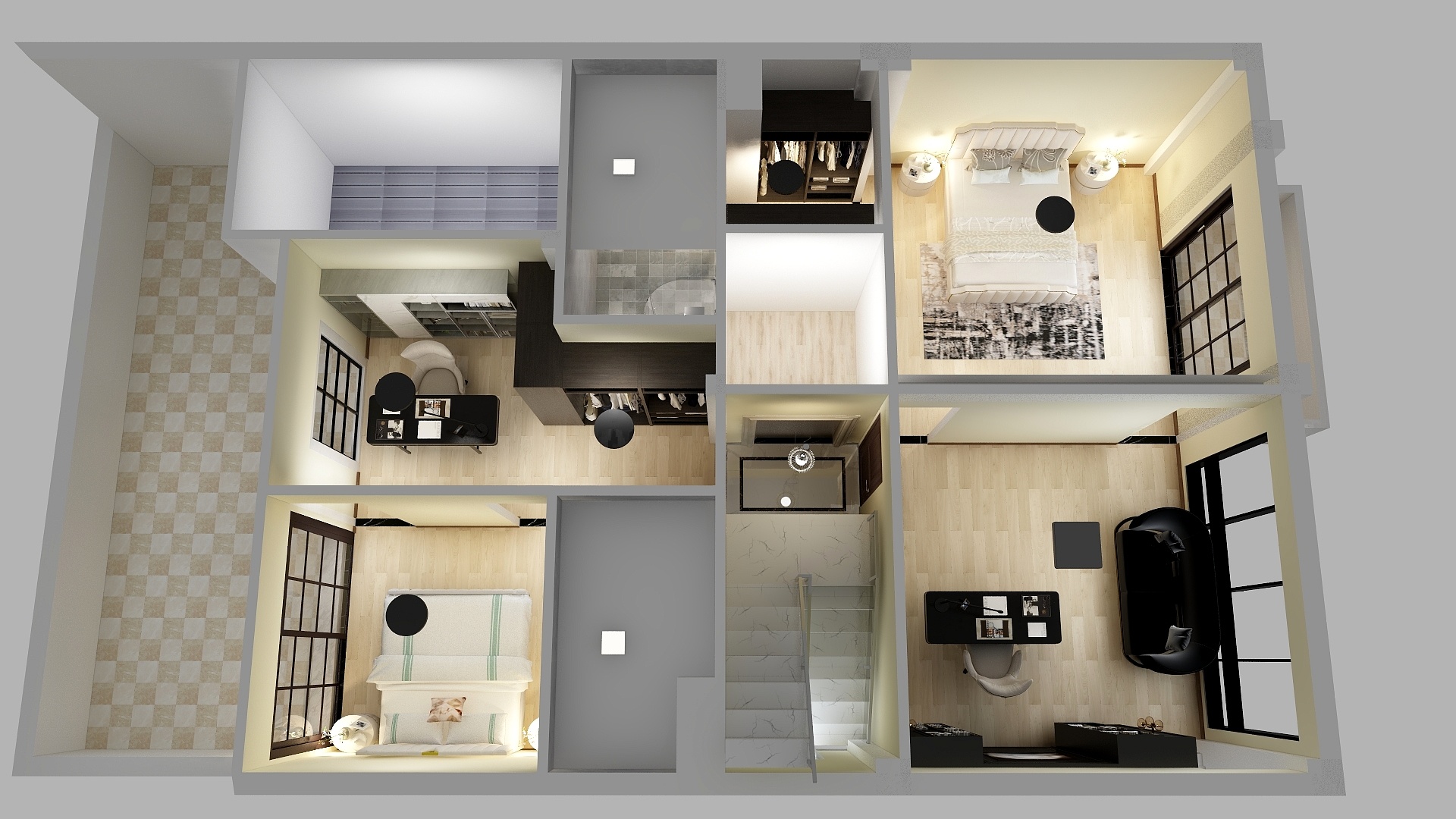 全案设计刘丰文-瀛洲一街10号-装修设计方案