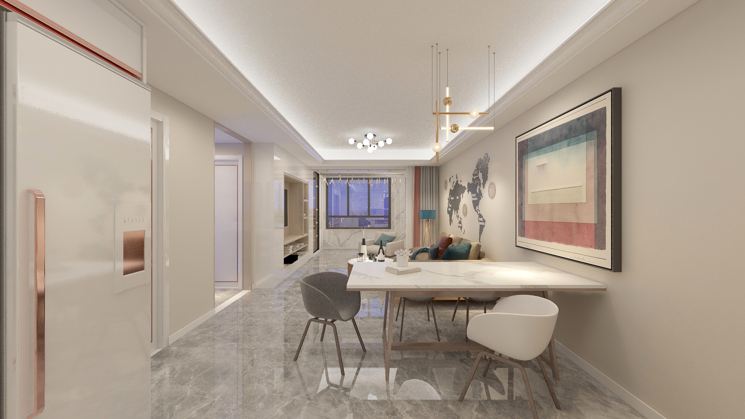 匠壹设计一15880212003-麓璟台~李姐雅居-装修设计方案