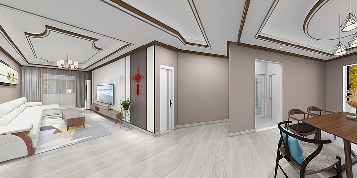 南阳下线-唐河-张阳-阳光湾畔20未完-装修设计方案