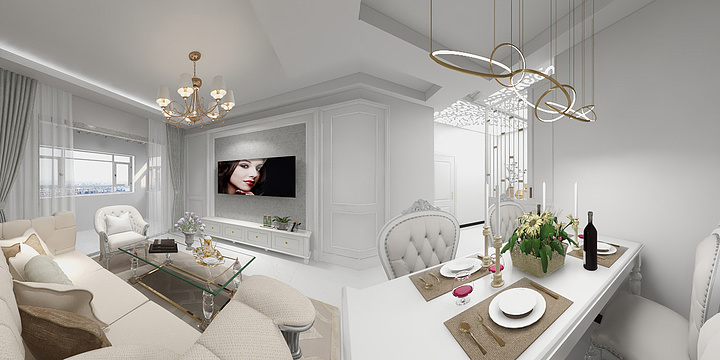 靳靳子-涞水西苑华庭-装修设计方案