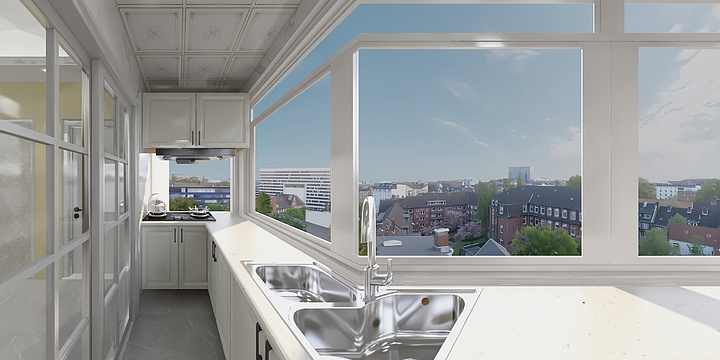 渝沐SKY-效果图朱总朋友家-装修设计方案