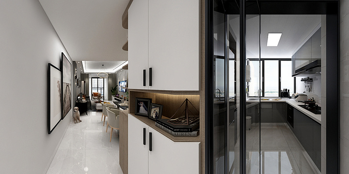 龙岗易鼎装饰-凯旋城8栋2304-装修设计方案