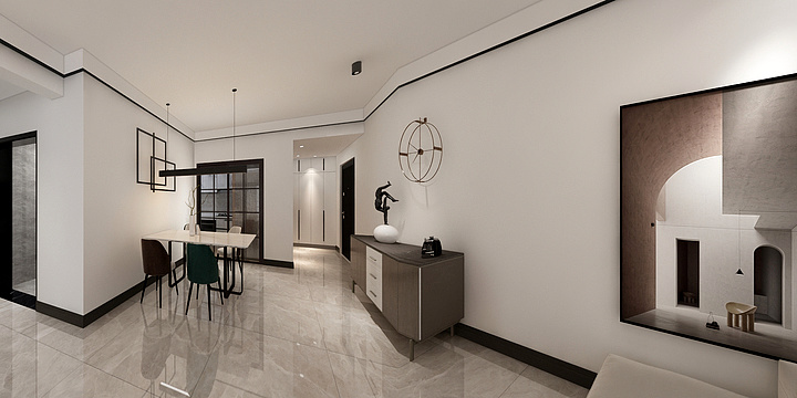 席子子-万达文旅城1-23-2极简风格-装修设计方案