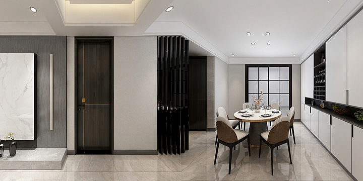 设计师彭文龙-葛总柏悦世家130-装修设计方案