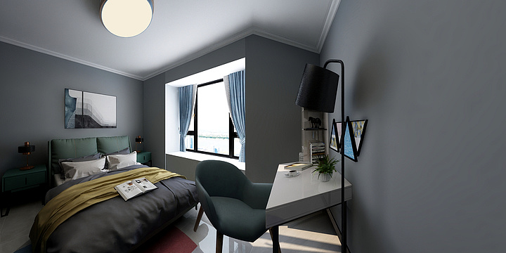 王鹏-铁湖书院文渊阁-模型-装修设计方案