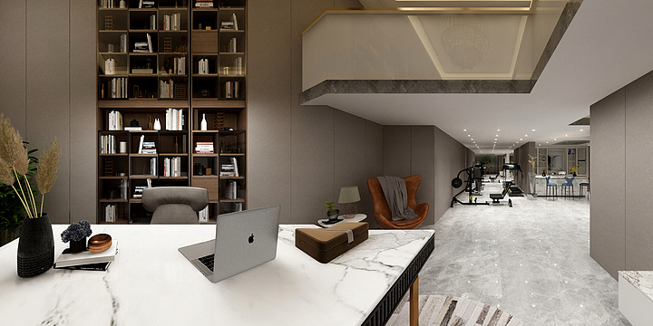 胡佳庆-万科翡翠甲地做效果图-装修设计方案