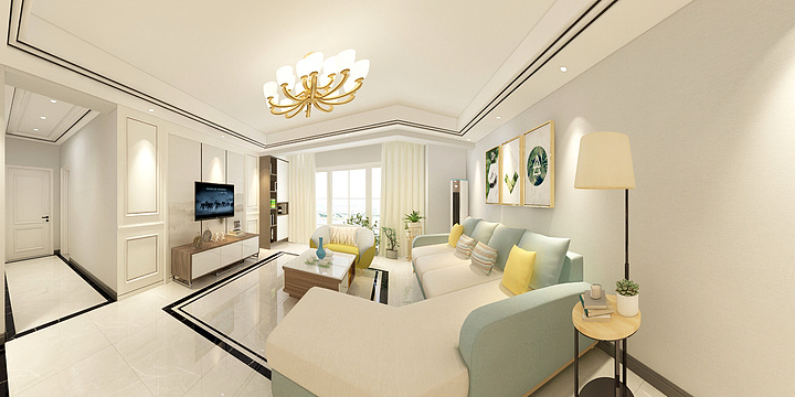 四川云扮建筑装饰AA杨先生-楚女士雅居-装修设计方案