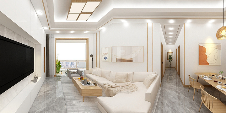 ALLEN空间美学-万科.第五城日式私宅设计方案ALLENART-装修设计方案