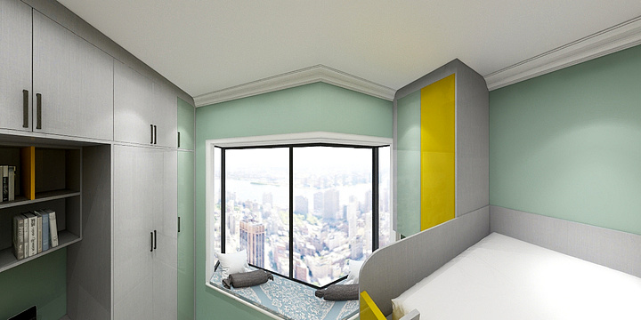 慕凡衣柜-中泰峰13-306-装修设计方案