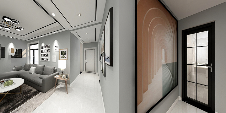 日鑫装修设计-福润城9号-装修设计方案