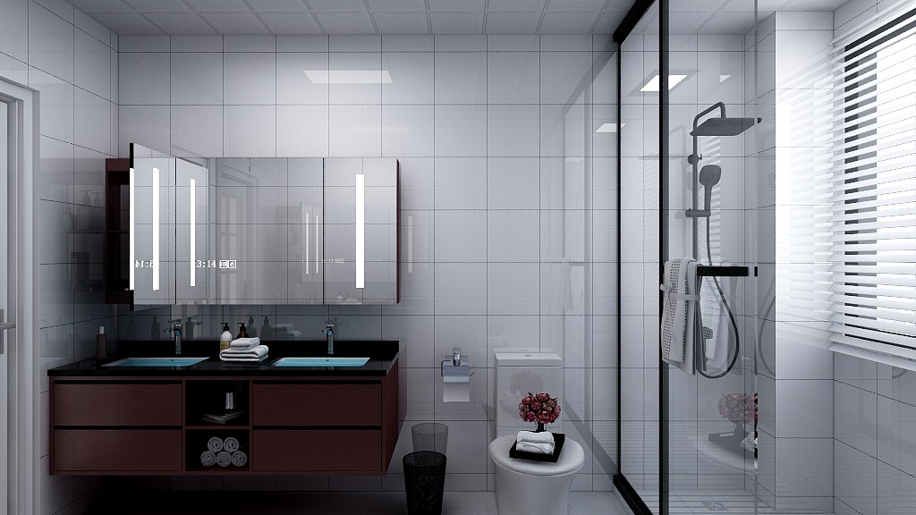 卫辉嘉美装饰-明珠新城西户-装修设计方案