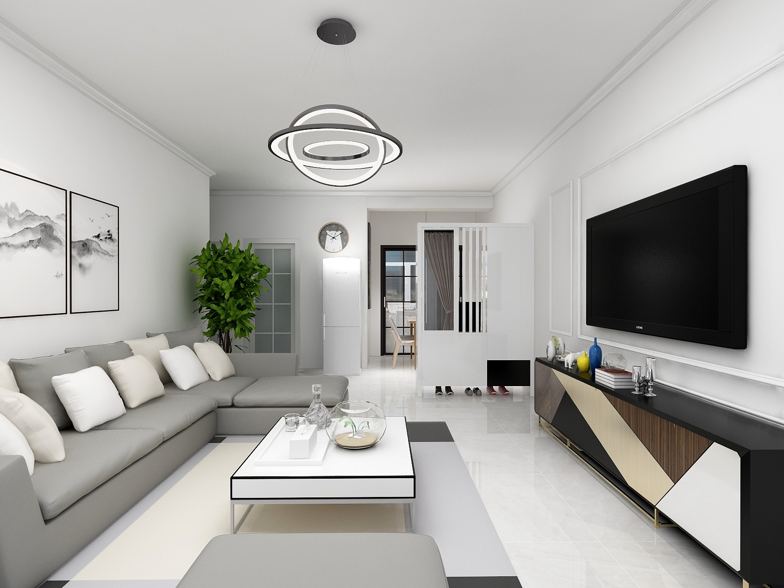 A设计师崔峰-千禧郡谷先生-装修设计方案