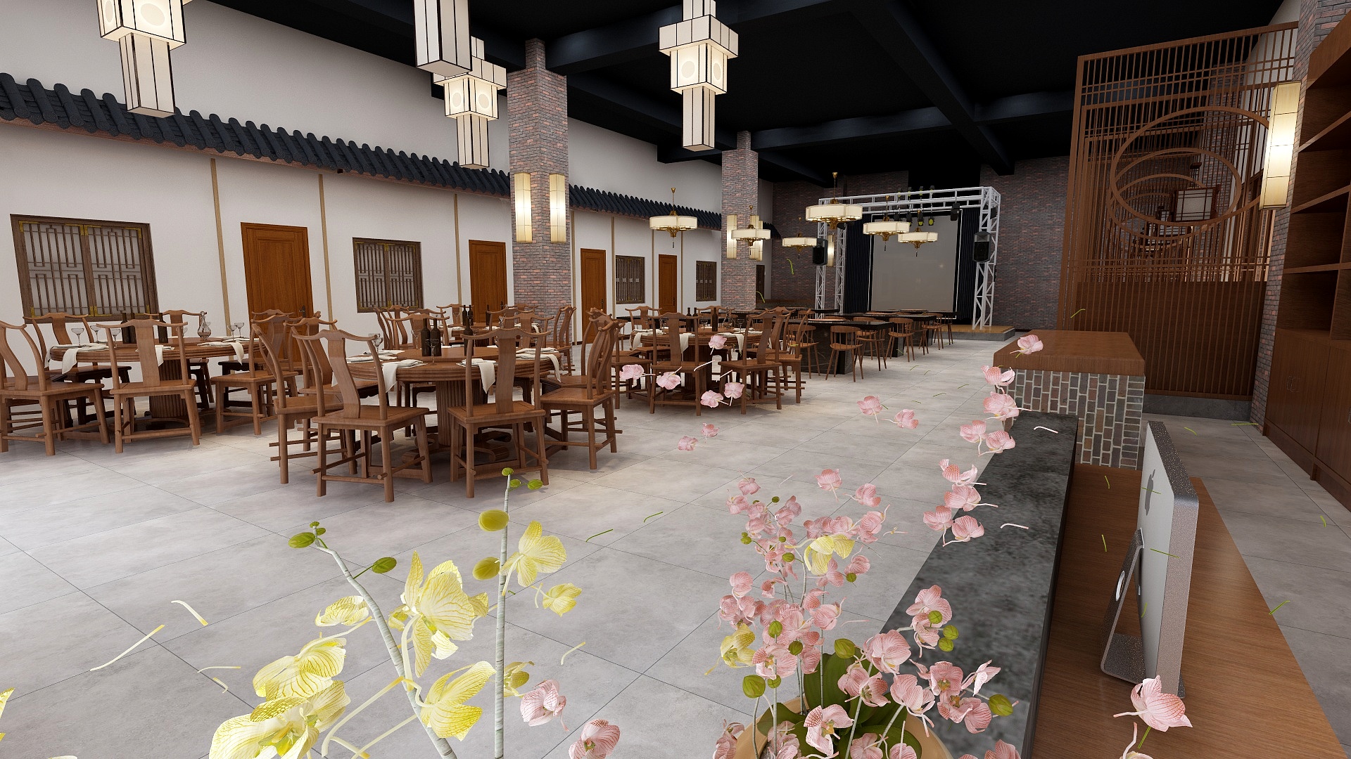 余鹏-火锅店-装修设计方案