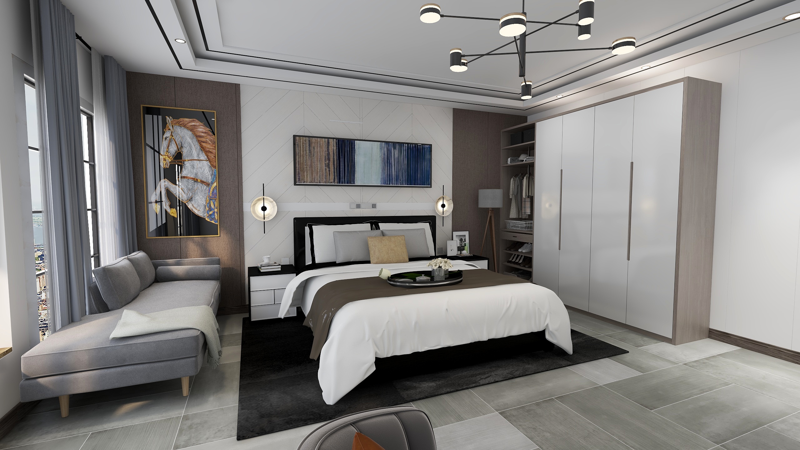 小晨chennnnnnnn-卧室-装修设计方案