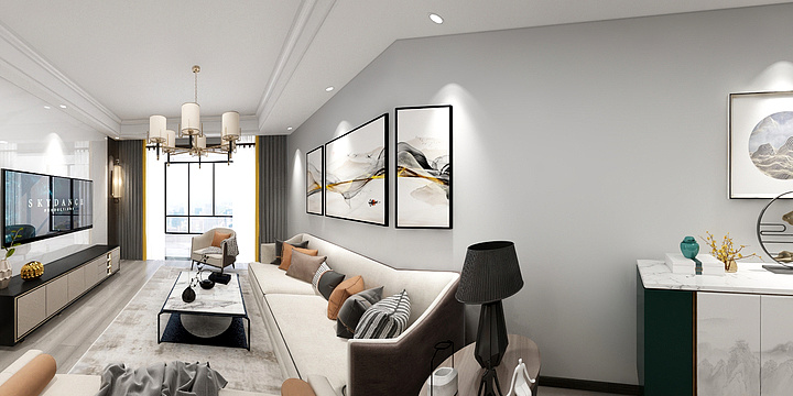 原创设计DS-北辰港湾-装修设计方案