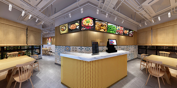 蓝山0-中餐馆-装修设计方案