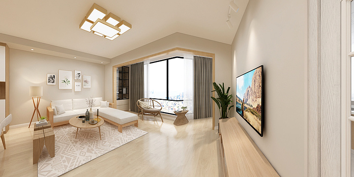 设计师张廷友-北欧水木清华12-2-4-1111㎡李洪玉王明明-副本-装修设计方案